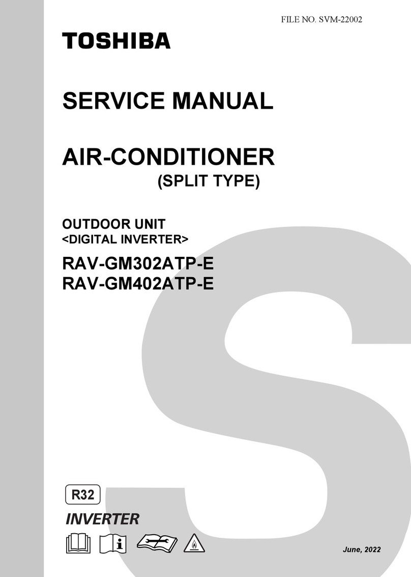 Toshiba RAV-GM302ATP-E Service manual