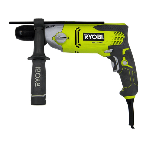Ryobi RPD1010 instructions