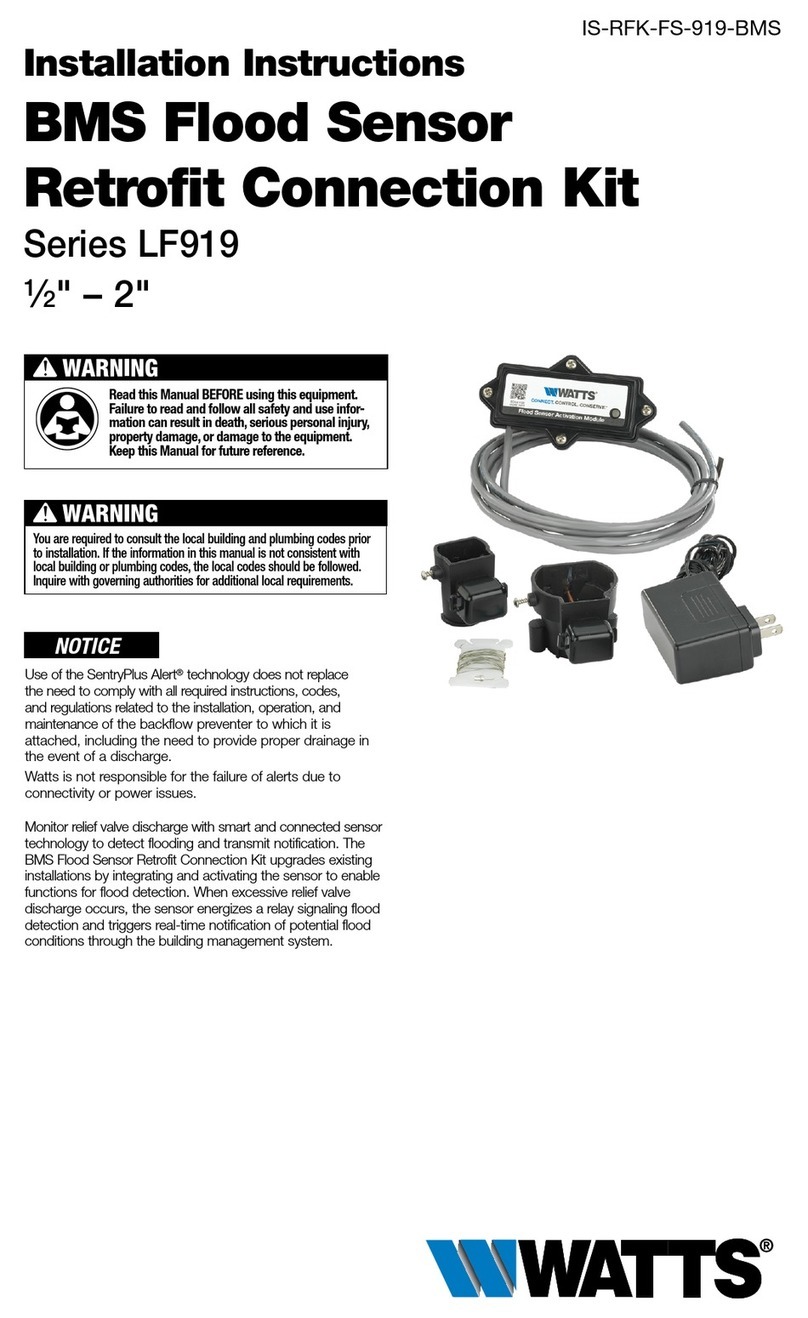 Watts LF919 User manual