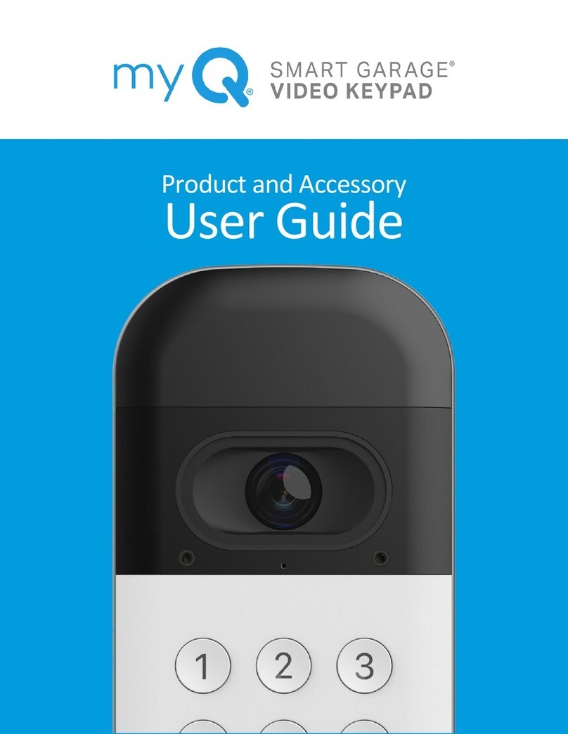 MyQ SMART GARAGE VKP1-MYQ MC user guide