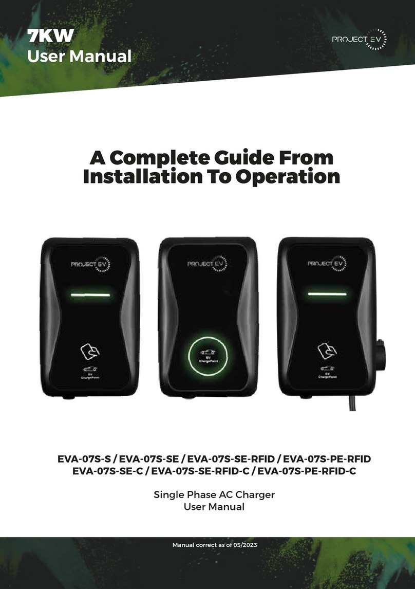 Project EV EVA-07S-SE-C user manual