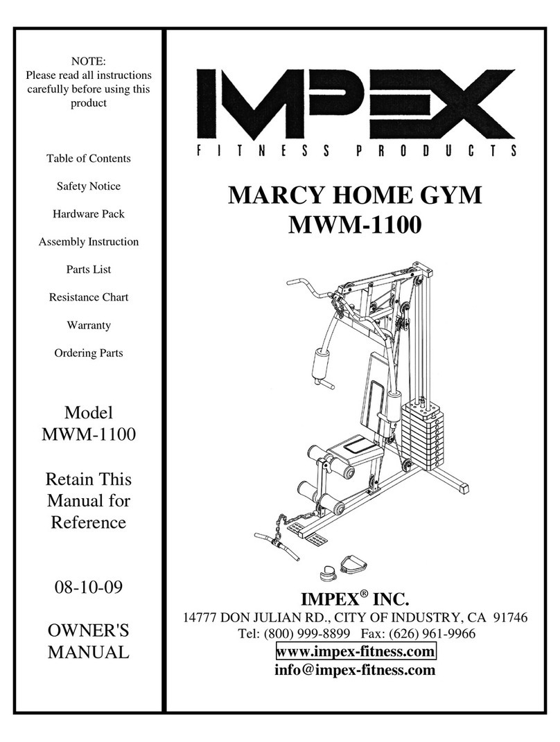 Impex MARCY MWM-1100 User manual
