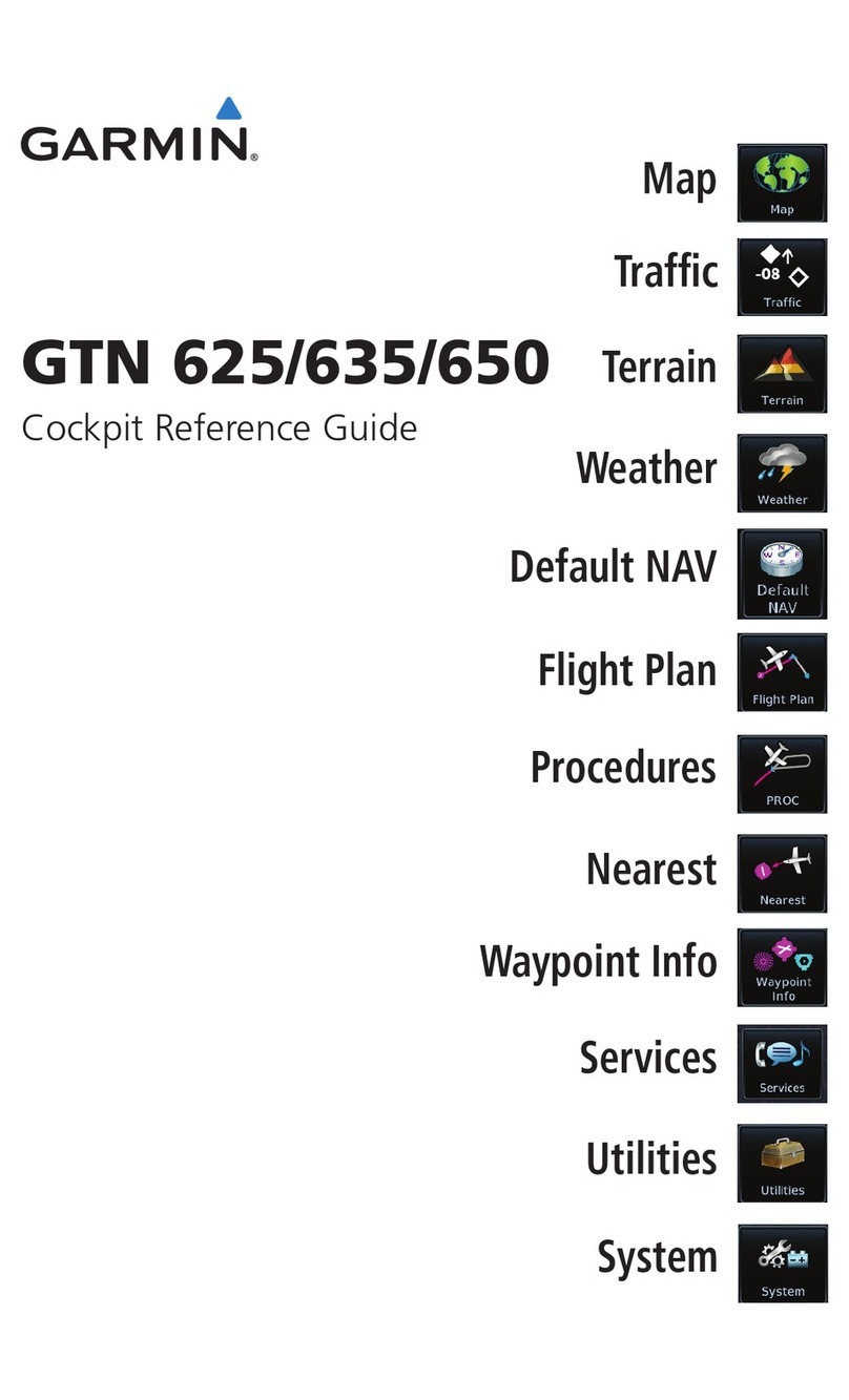 Garmin GTN 625 reference guide