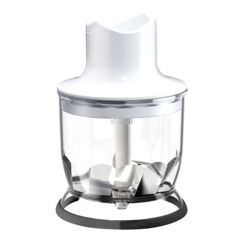 Braun Minipimer MQ 20 User manual