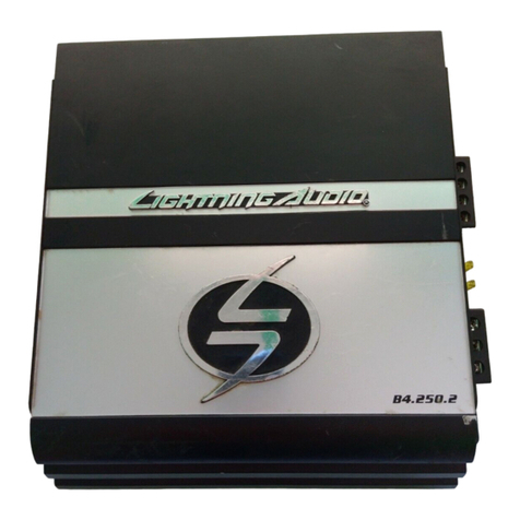 Lightning Audio B4.250.2 User manual Lightning Audio B4.250.2 User manual