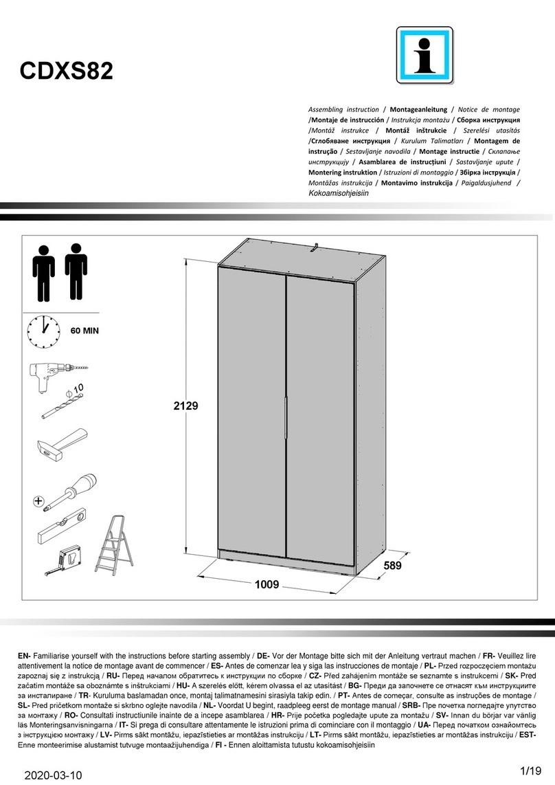 Forte Cadixo CDXS82 User manual
