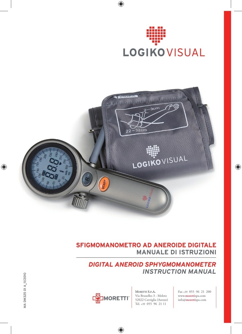 Moretti LOGIKO VISUAL DM325 instruction manual