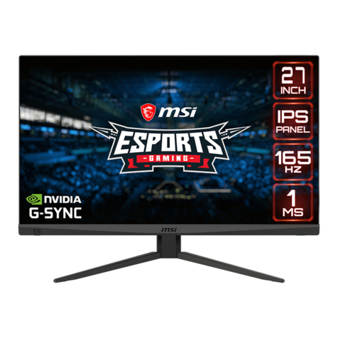 MSI Optix MAG2742 User manual MSI Optix MAG2742 User manual