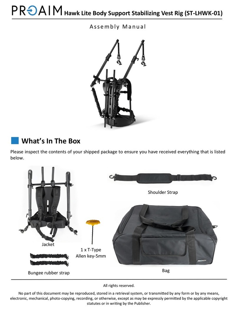 PROAIM ST-LHWK-01 Assembly manual