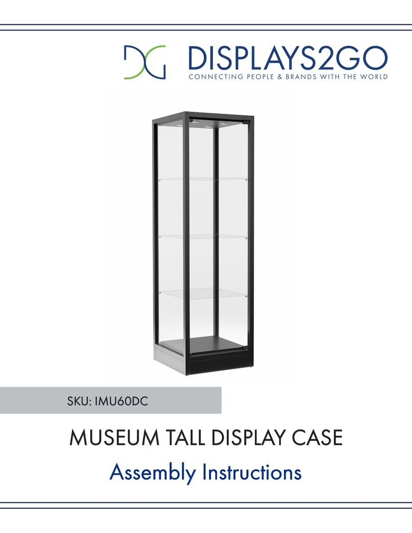 Displays2go IMU60DC Assembly instructions