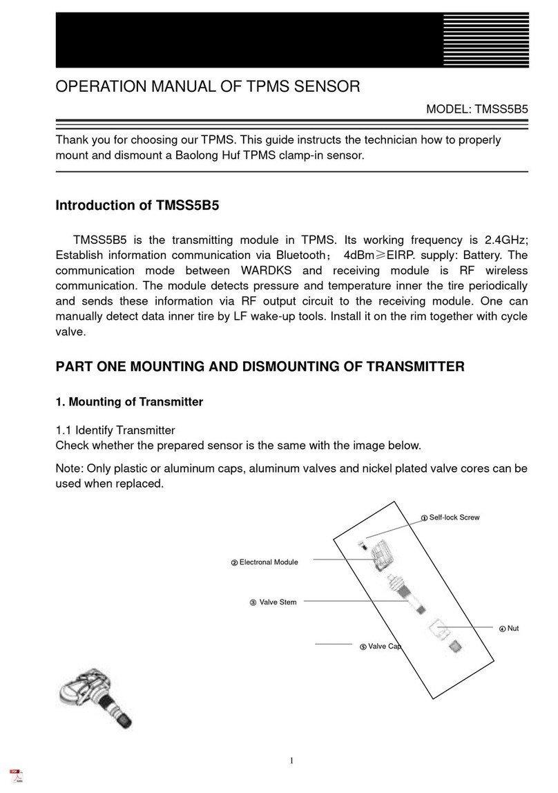 Baolong TMSS5B5 User manual