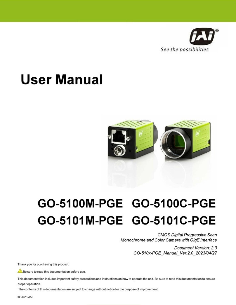 JAI GO-5100M-PGE User manual