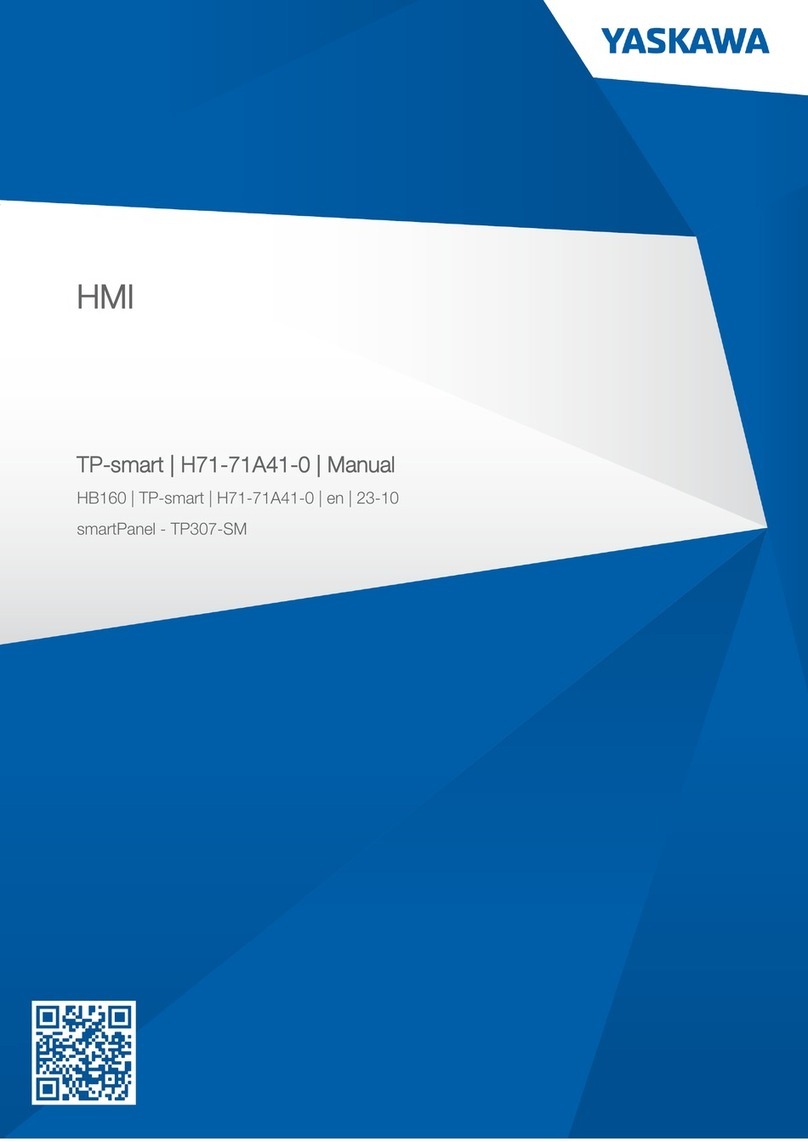 YASKAWA HMI TP-smart manual