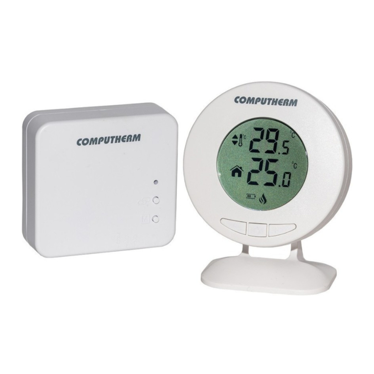 Computherm T30RF User manual Computherm T30RF User manual