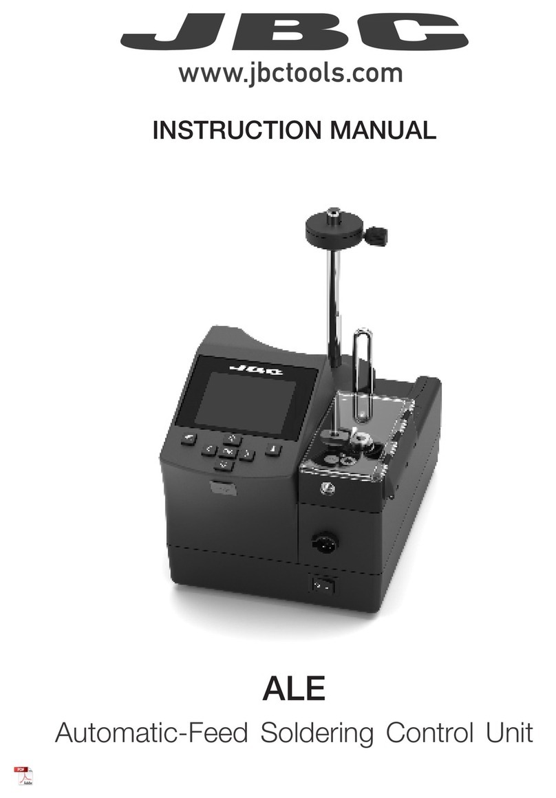 jbc ALE-908UVA User manual