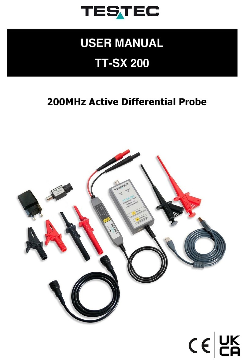 Testec TT-SX 200 user manual