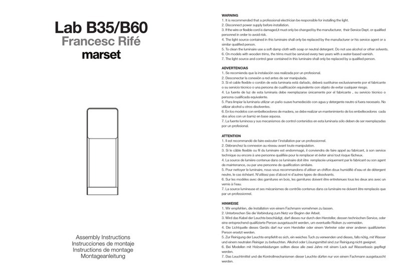 marset Lab B35 User manual