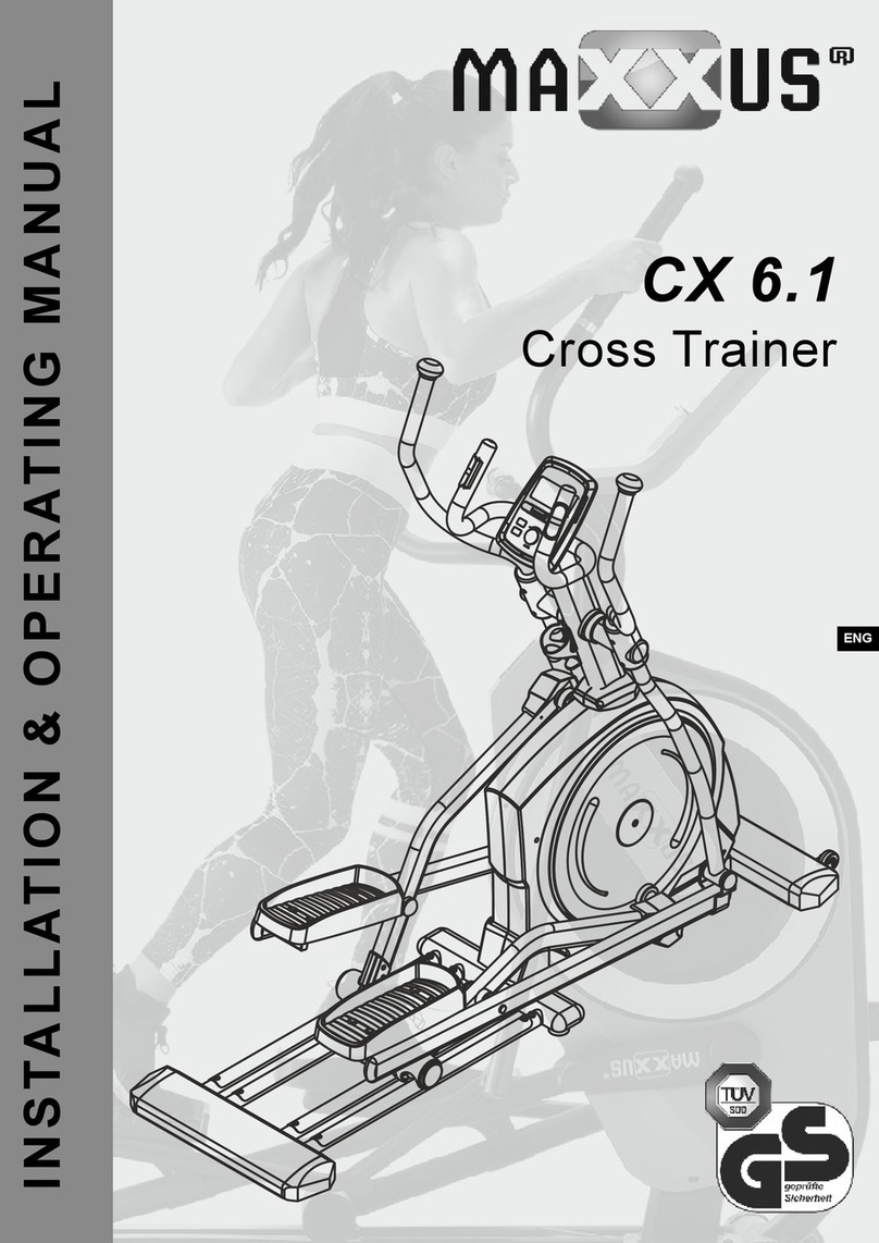 Maxxus CX 6.1 Installation & operating manual