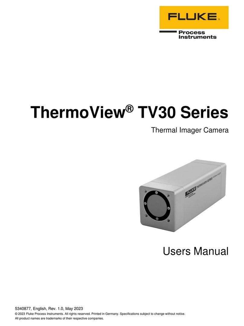 Fluke ThermoView TV30 Series User manual