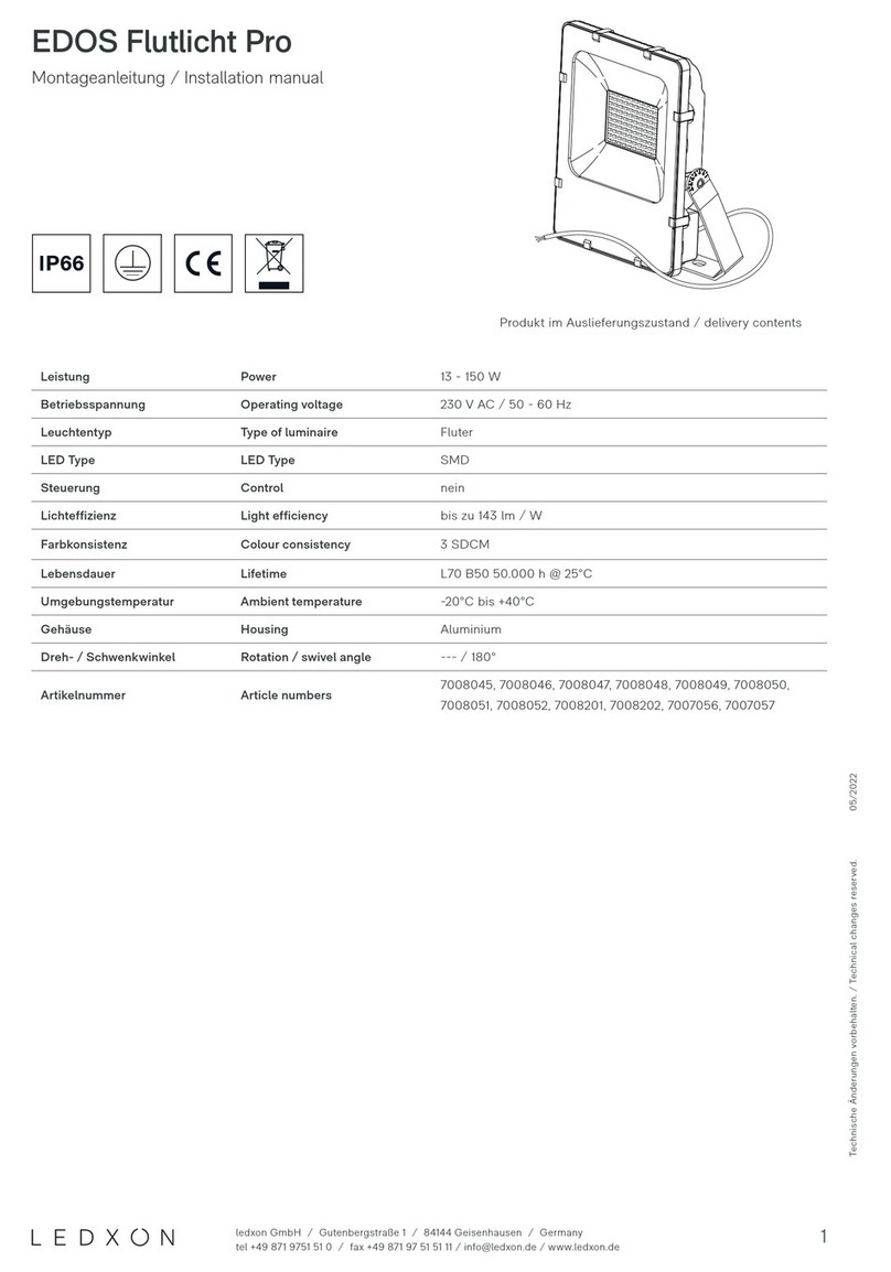 ledxon EDOS Pro User manual
