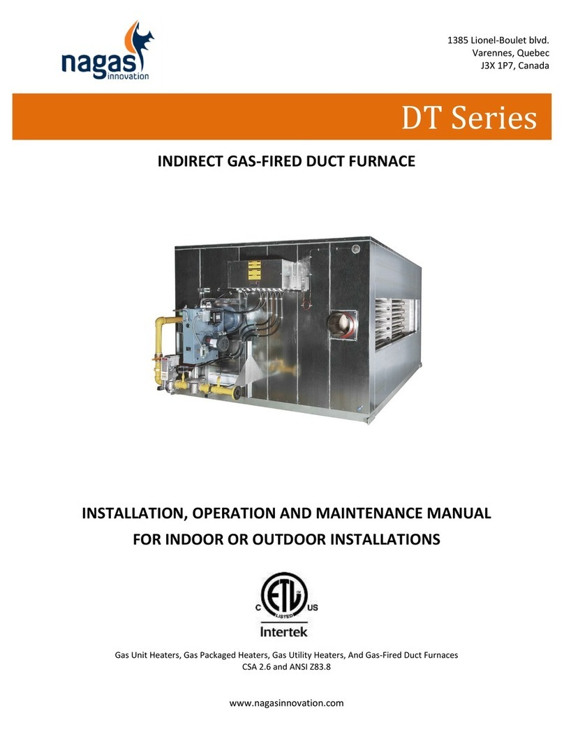 Nagas DT Series Installation, operation and maintenance manual