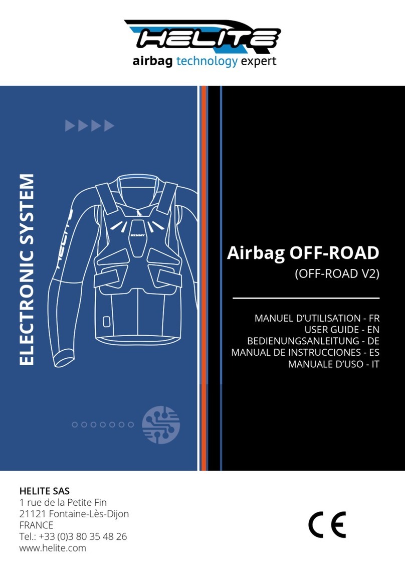 Helite Airbag OFF-ROAD user guide Helite Airbag OFF-ROAD user guide