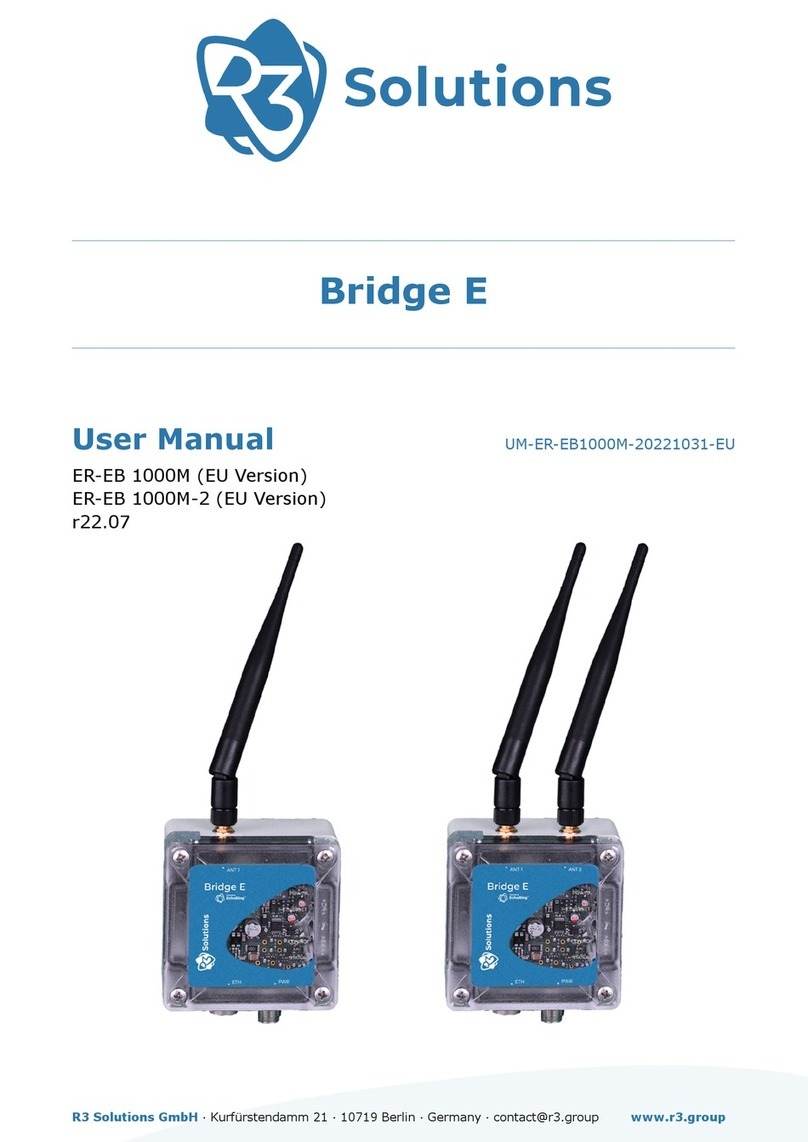 R3 Bridge E user manual