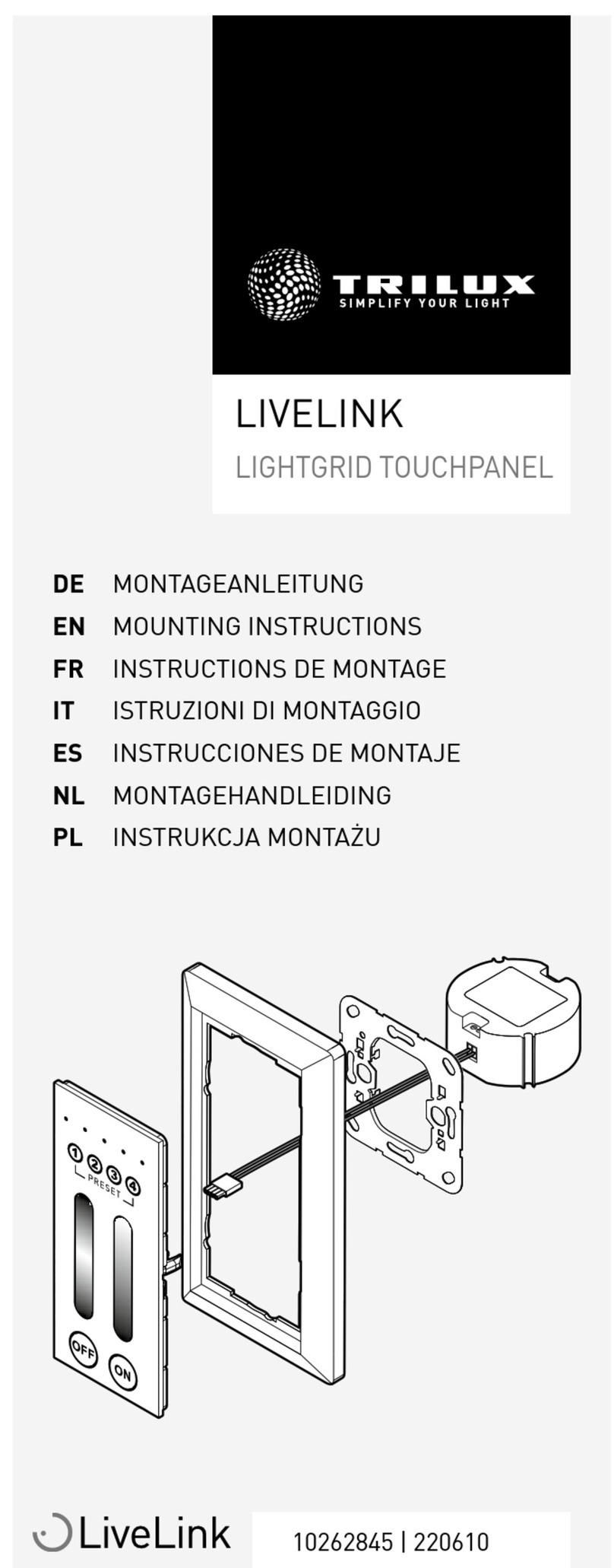 Trilux LiveLink 7896600 User manual