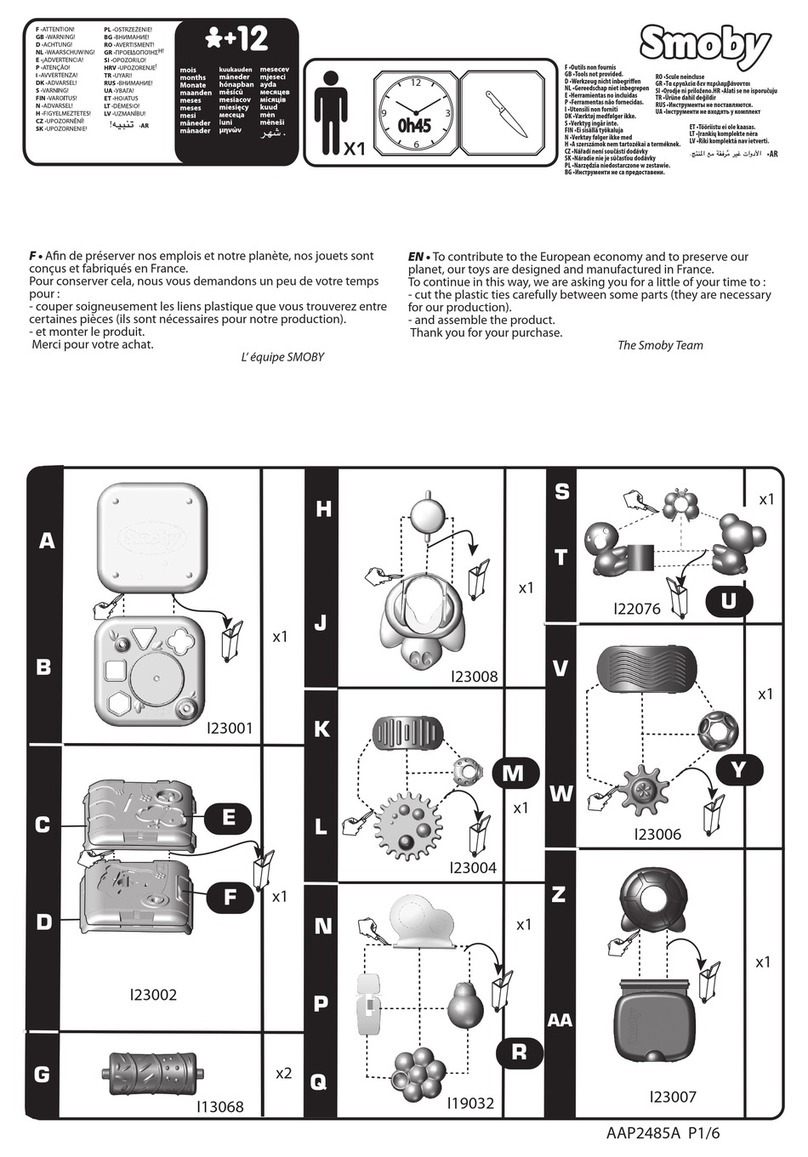 Smoby 7600140306 User manual