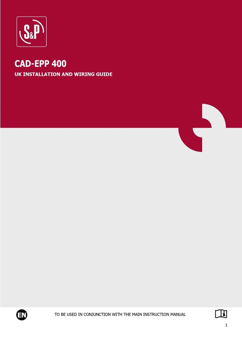 S&P CAD-EPP User manual