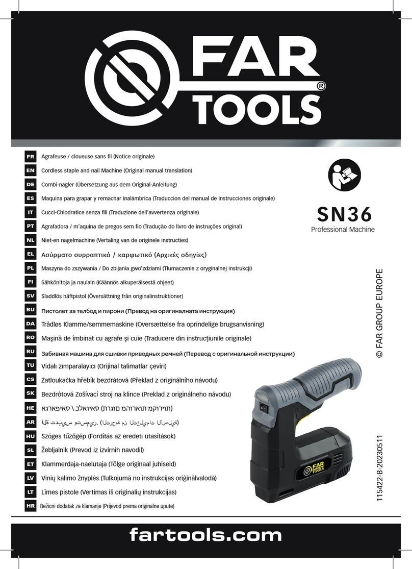 Far Tools SN36 Original manual translation