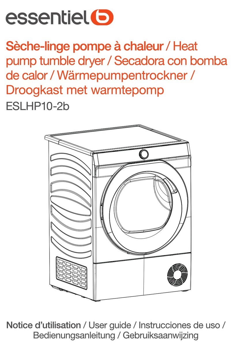 essentiel b ESLHP10-2b User manual