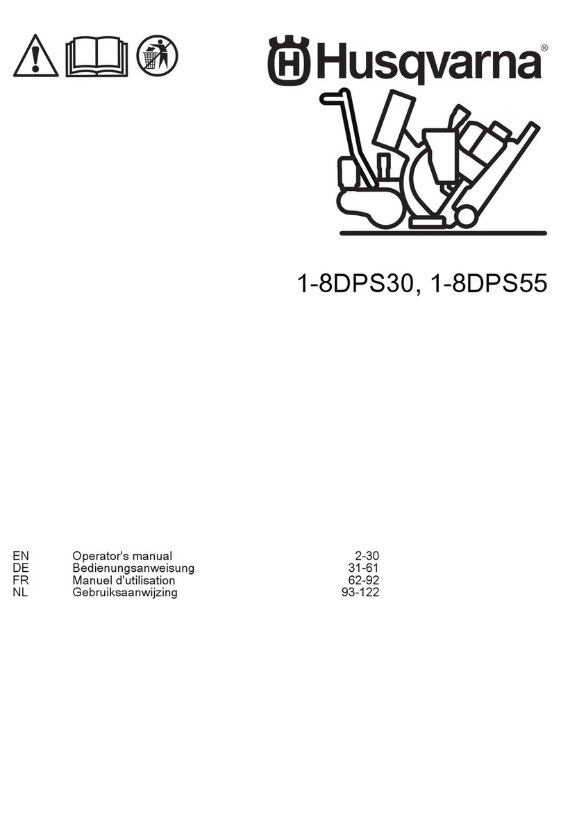 Husqvarna 1-8DPS30 Operator's manual