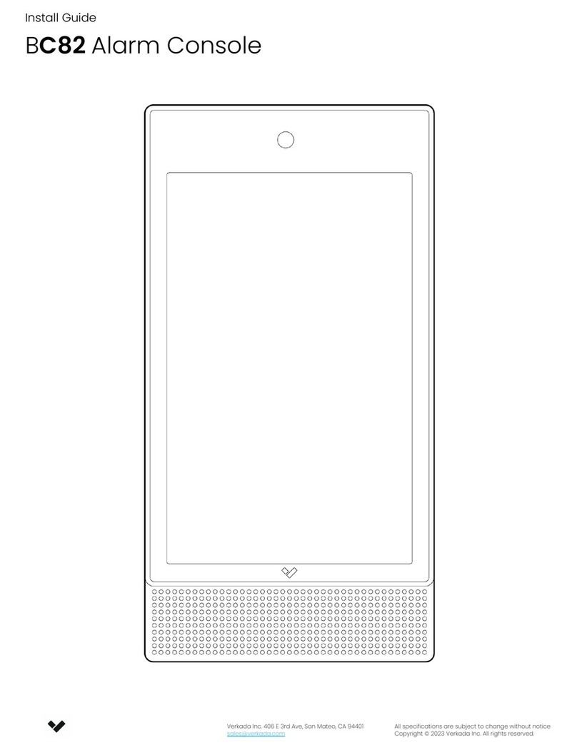 Verkada BC82 install guide Verkada BC82 install guide