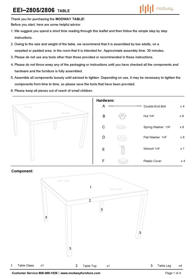 modway EEI 2806 User manual