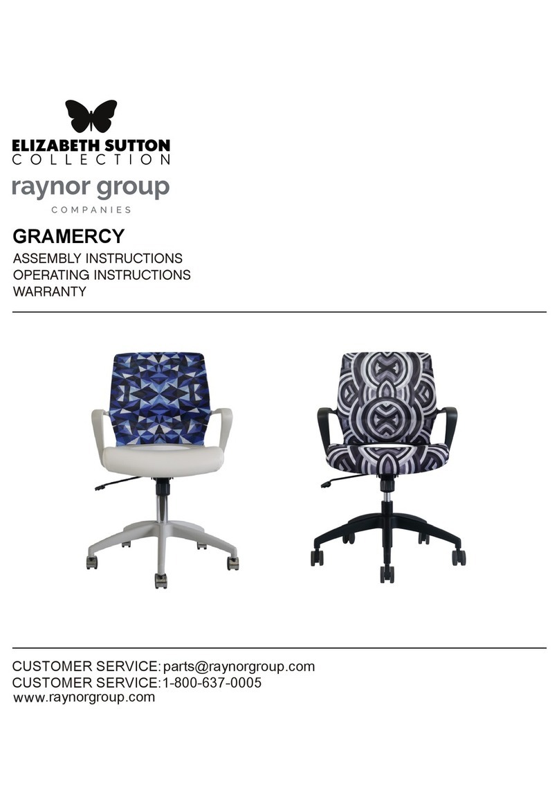 Raynor ELIZABETH SUTTON GRAMERCY User manual