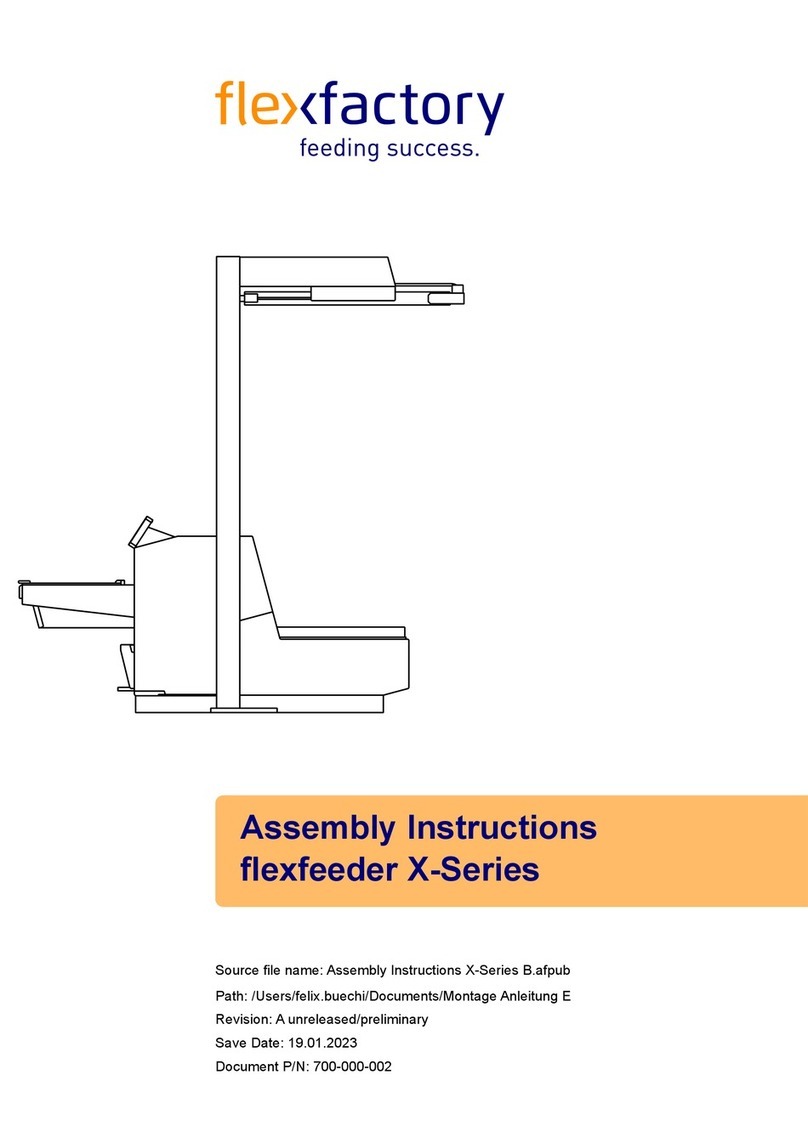 flexfactory flexfeeder X Series Assembly instructions