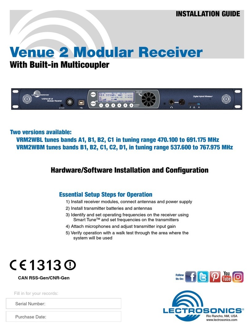 Lectronics Venue 2 User manual
