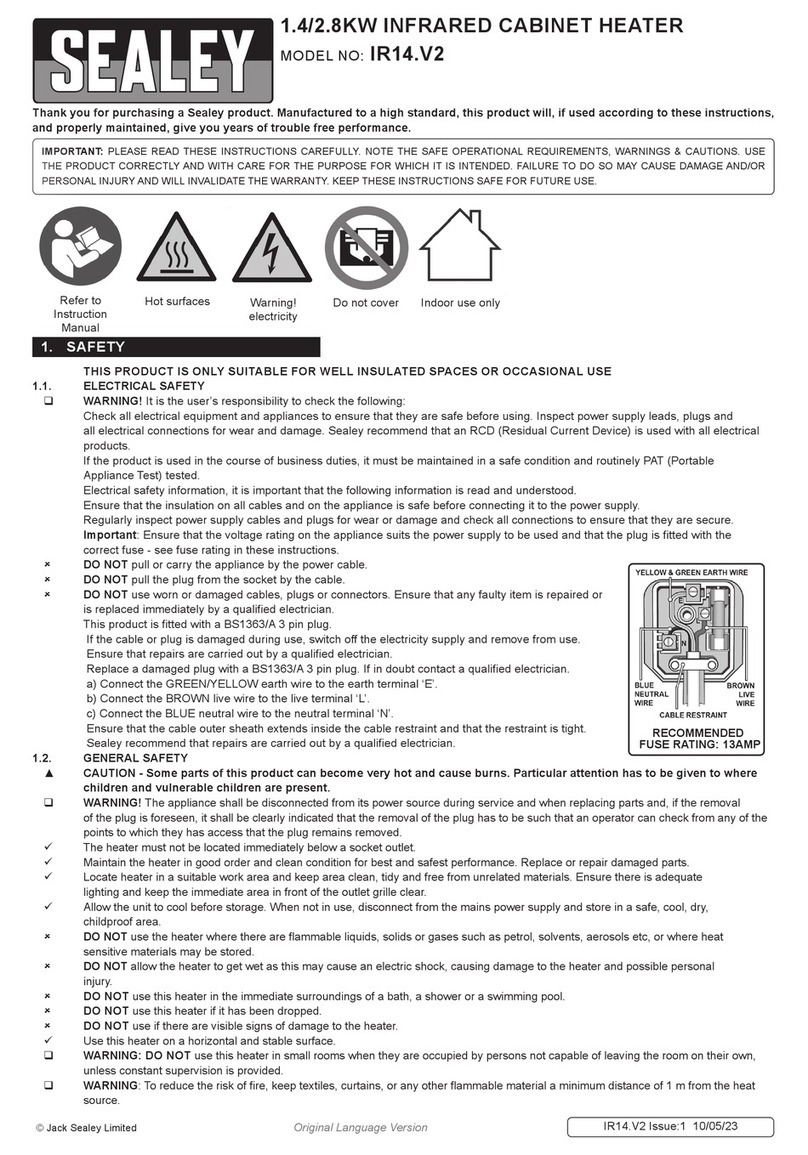 Sealey IR14.V2 User manual