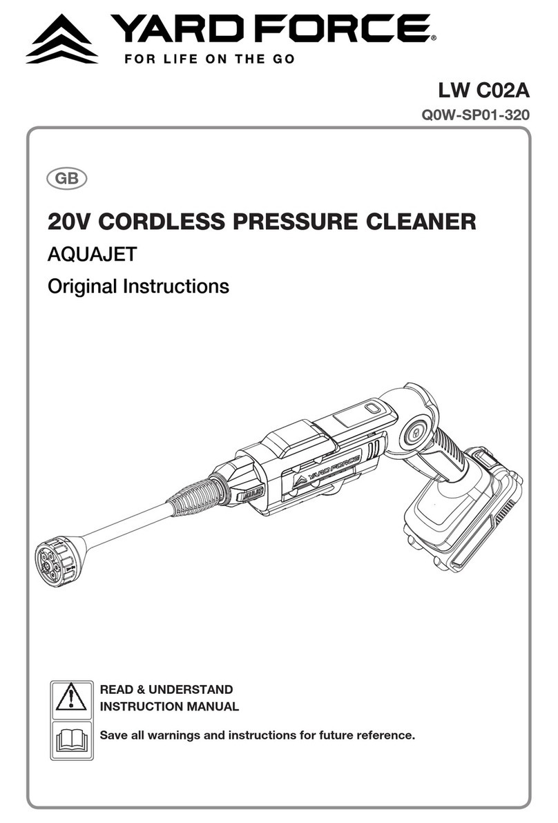 Yard force AQUAJET LW C02A Original instructions
