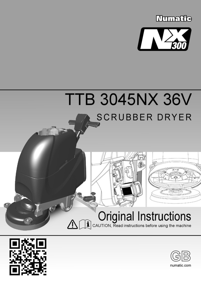 Numatic NX300 User manual