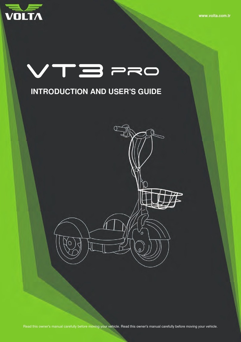 VOLTA VT3 PRO INTRODUCTION AND USER'S GUIDE