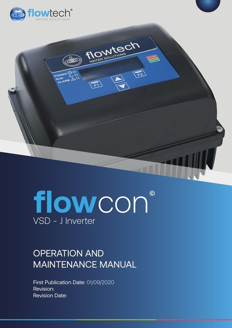 FLOWTECH flowcon User manual