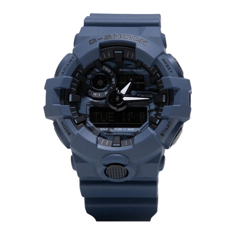Casio G-SHOCK GA-700 User manual