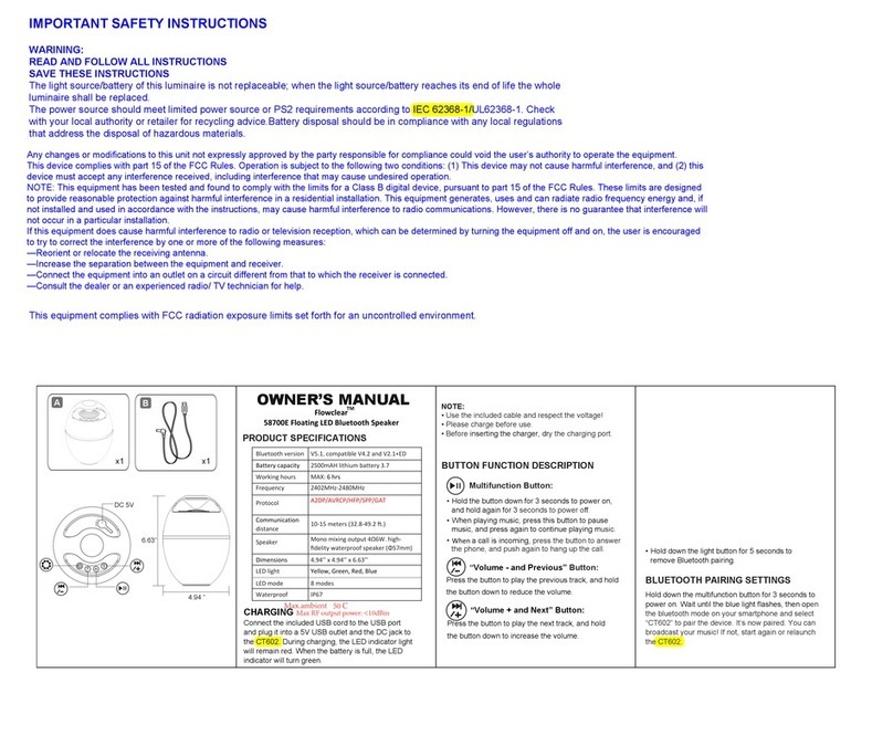 Bestway Flowclear 58700E owner's manual