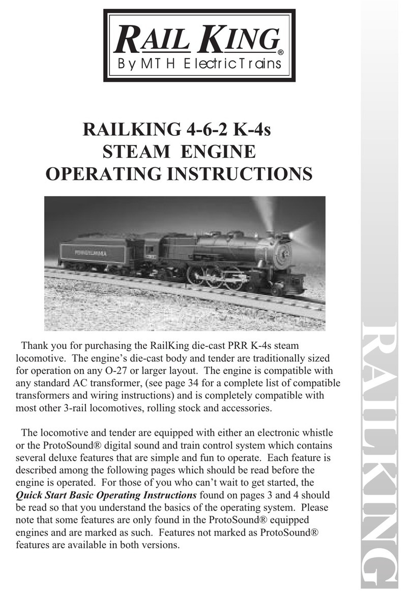 MTHTrains RAILKING 4-6-2 K-4s operating instructions