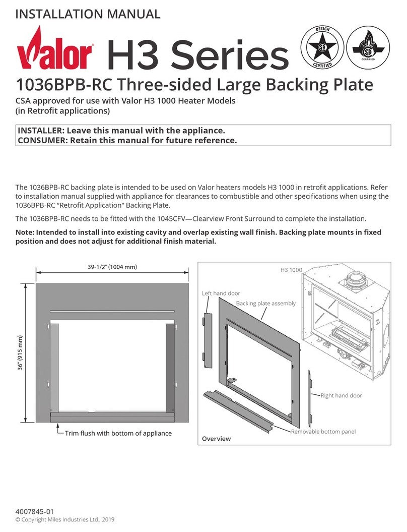 Valor H3 Series User manual Valor H3 Series User manual