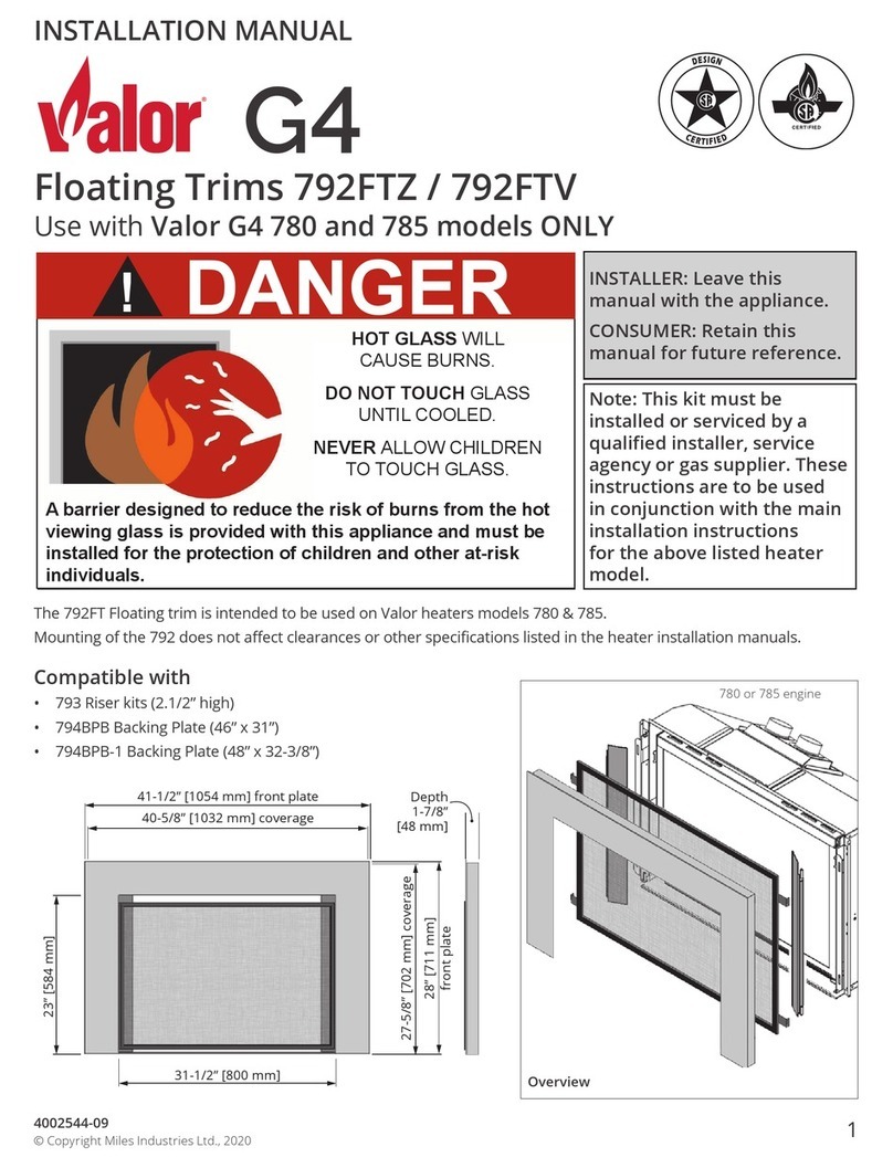 Valor G4 792FTZ User manual