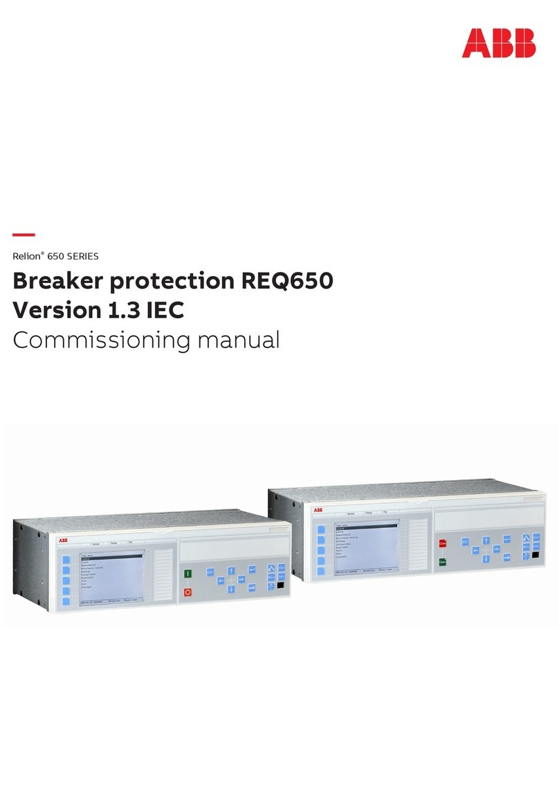 ABB REQ650 1.3 IEC Commissioning manual