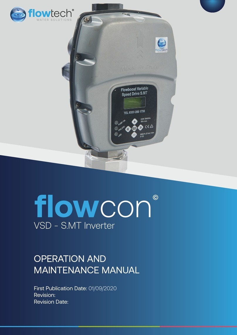 FLOWTECH flowcon User manual